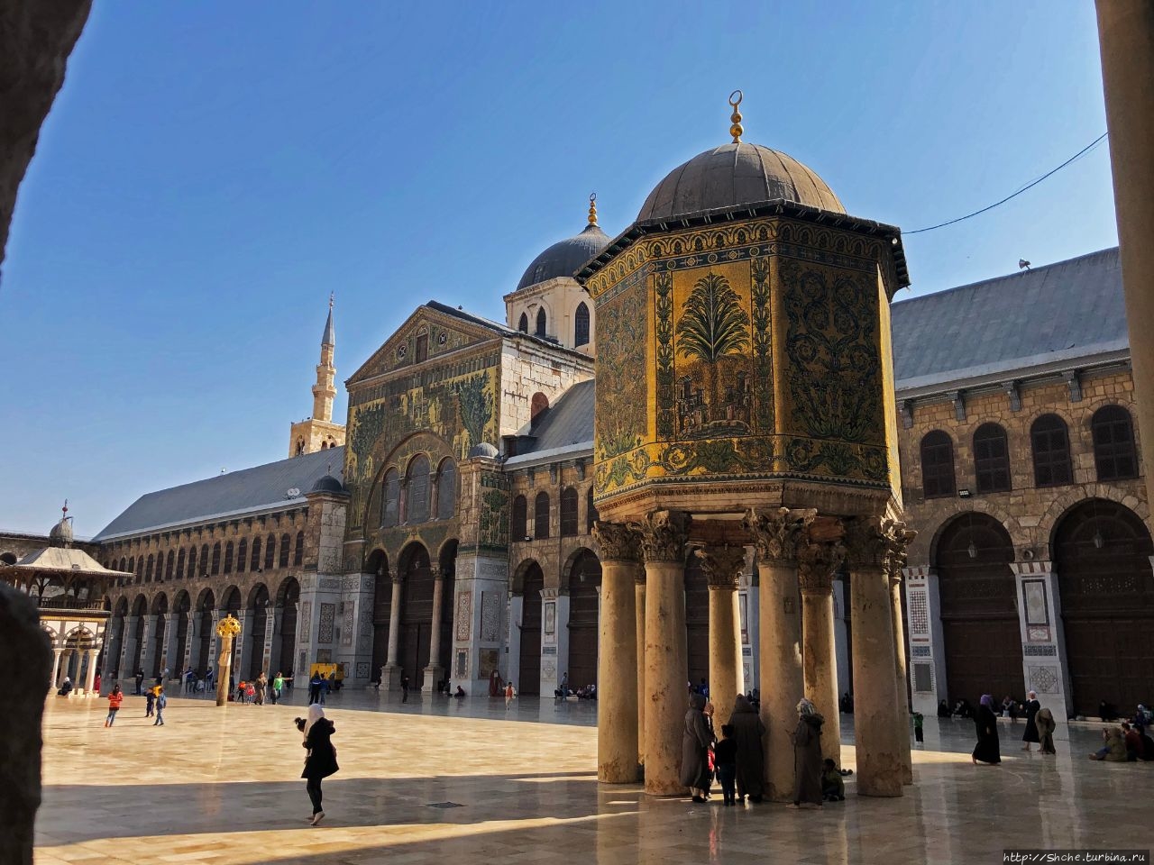 Великая Мечеть Омейядов Дамаск, Сирия