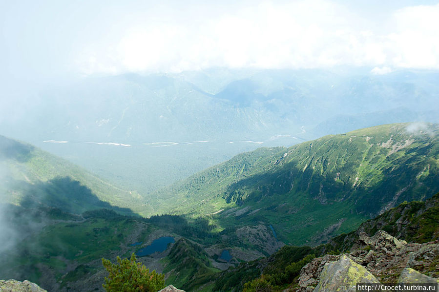 вид с пика Тальцинский