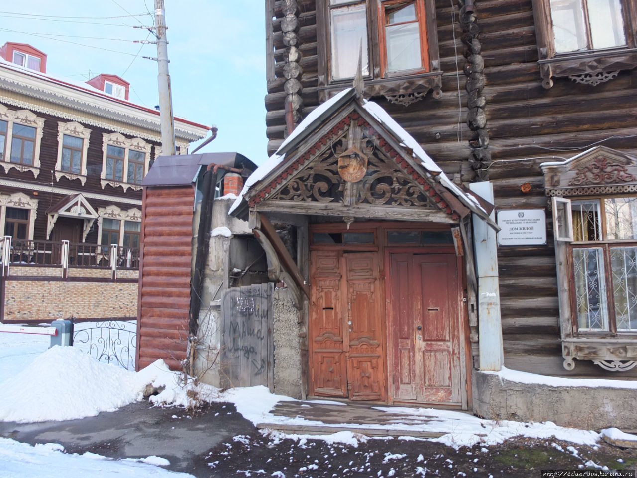 Ещё немного деревянного зодчества из славного города Томска