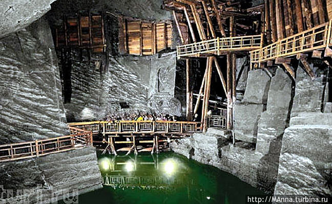 Подземное озеро.