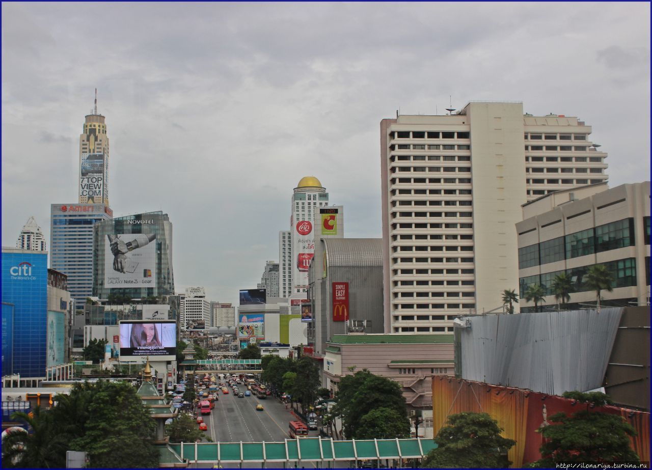 Бангкок сверху Бангкок, Таиланд