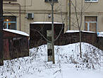 тупик железнодорожной ветки, на которой произошла авария 1 декабря 1930 г (двор дома № 106 по Московскому проспекту)
