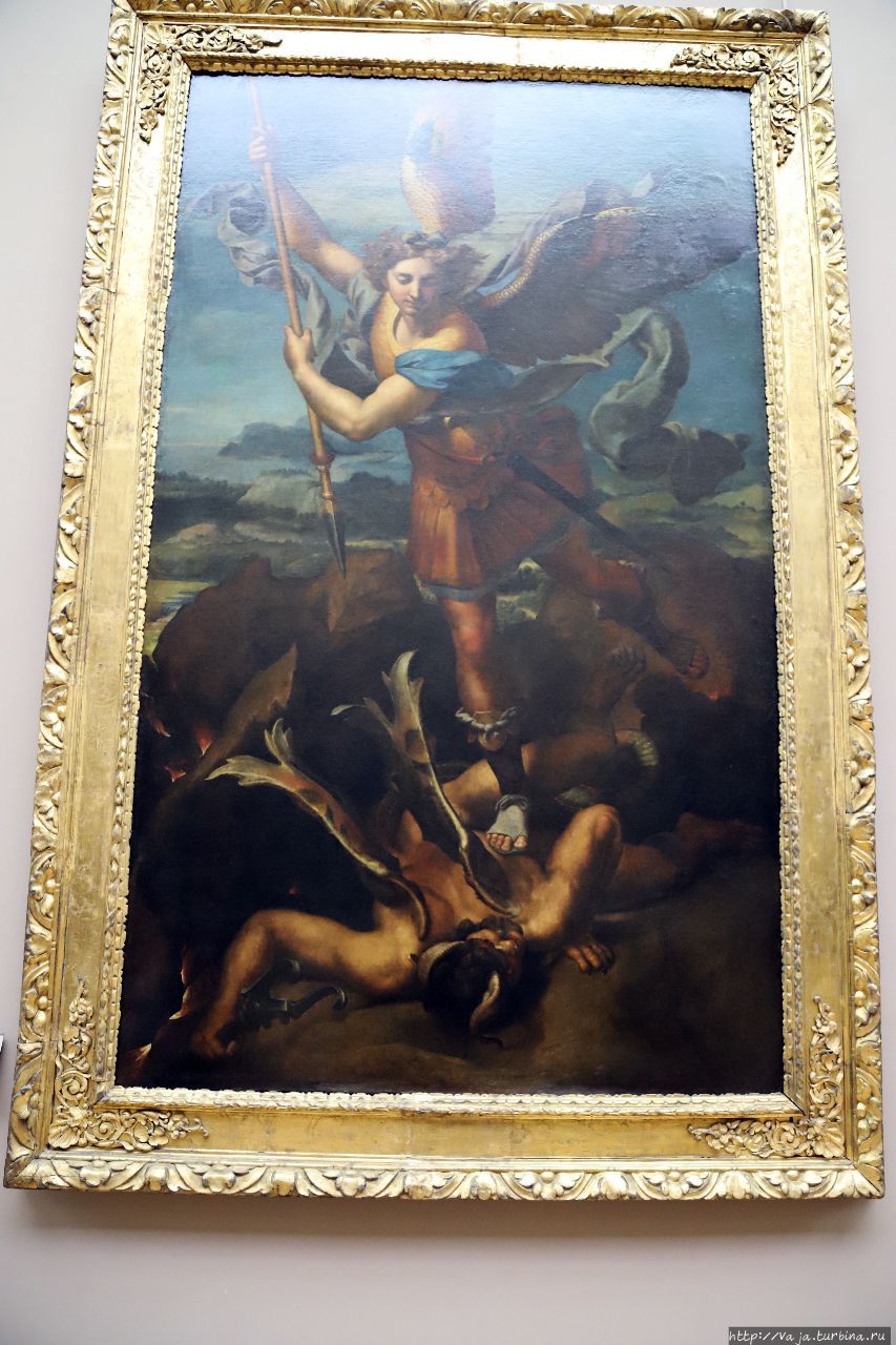 Рафаэль. Святой Михаил и дьявол Париж, Франция