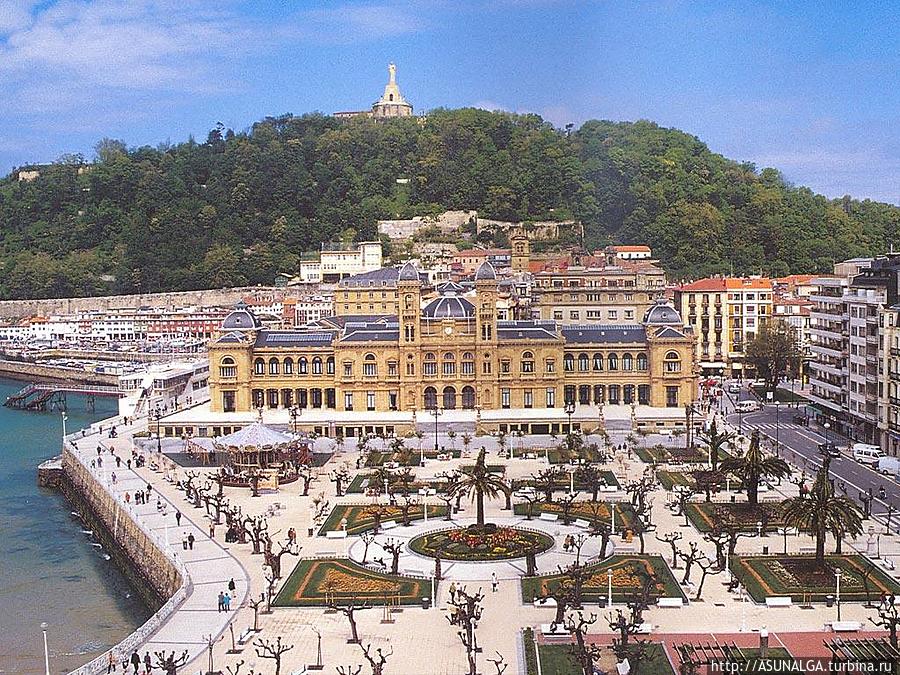 Самый фешенебельный и престижный курорт Испании Сан-Себастьян, Испания