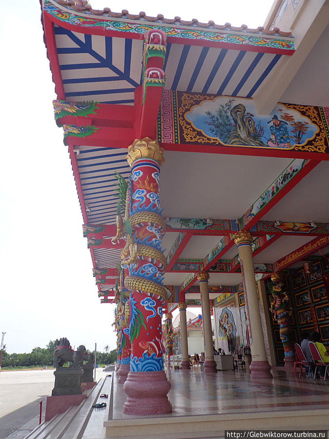Город Чаченгсау. Китайский храм Чаченгсау, Таиланд
