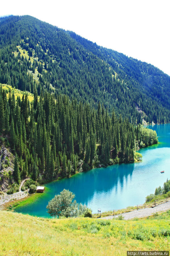 Поездка на Кольсайское горное озеро Кольсайские Озера Национальный Парк, Казахстан