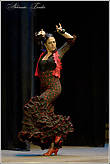 А это главная гостья фестиваля. Потрясающая танцовщица из Севильи Наталья Меириньо.