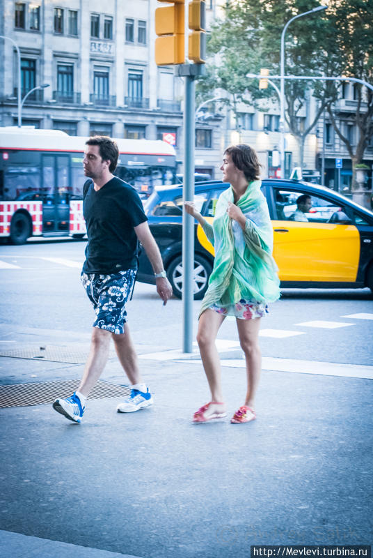 Из кафе Барселона, Испания