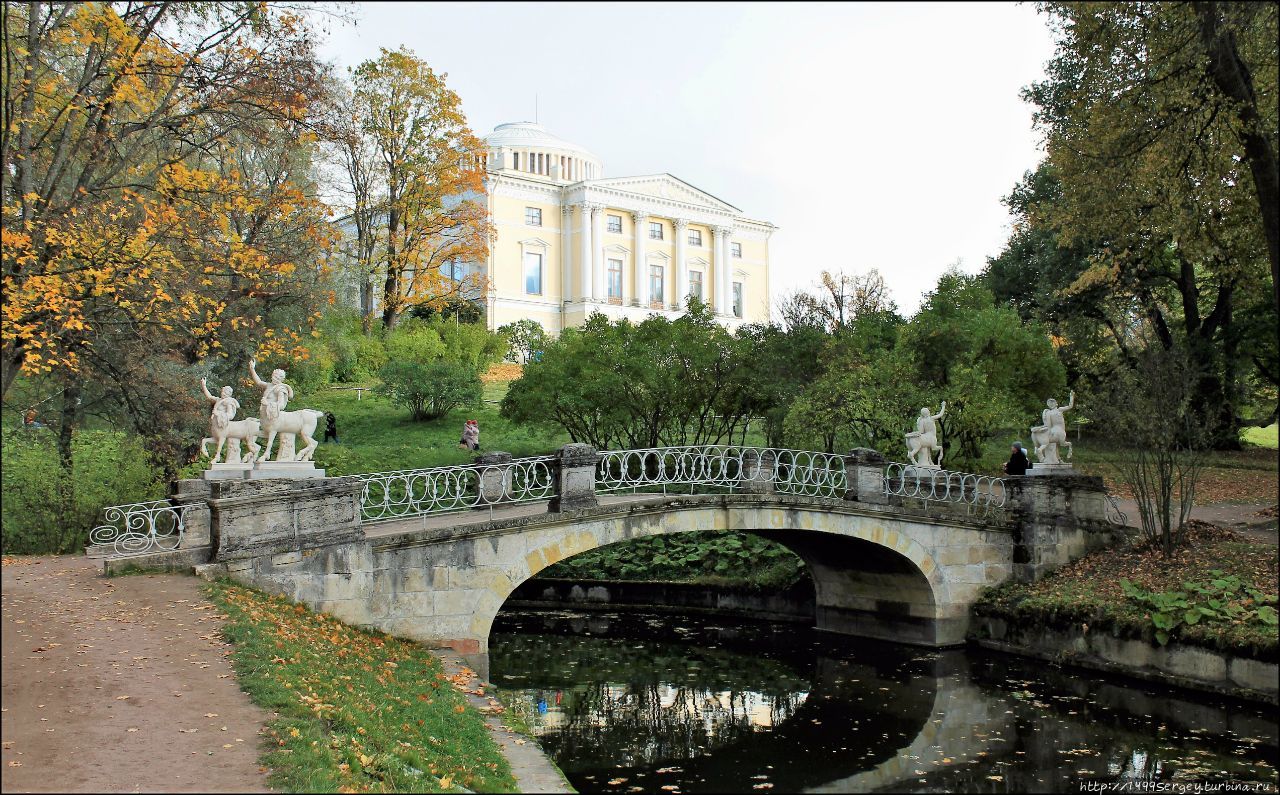 Золотая осень в Павловском парке, какой не было 130 лет #2