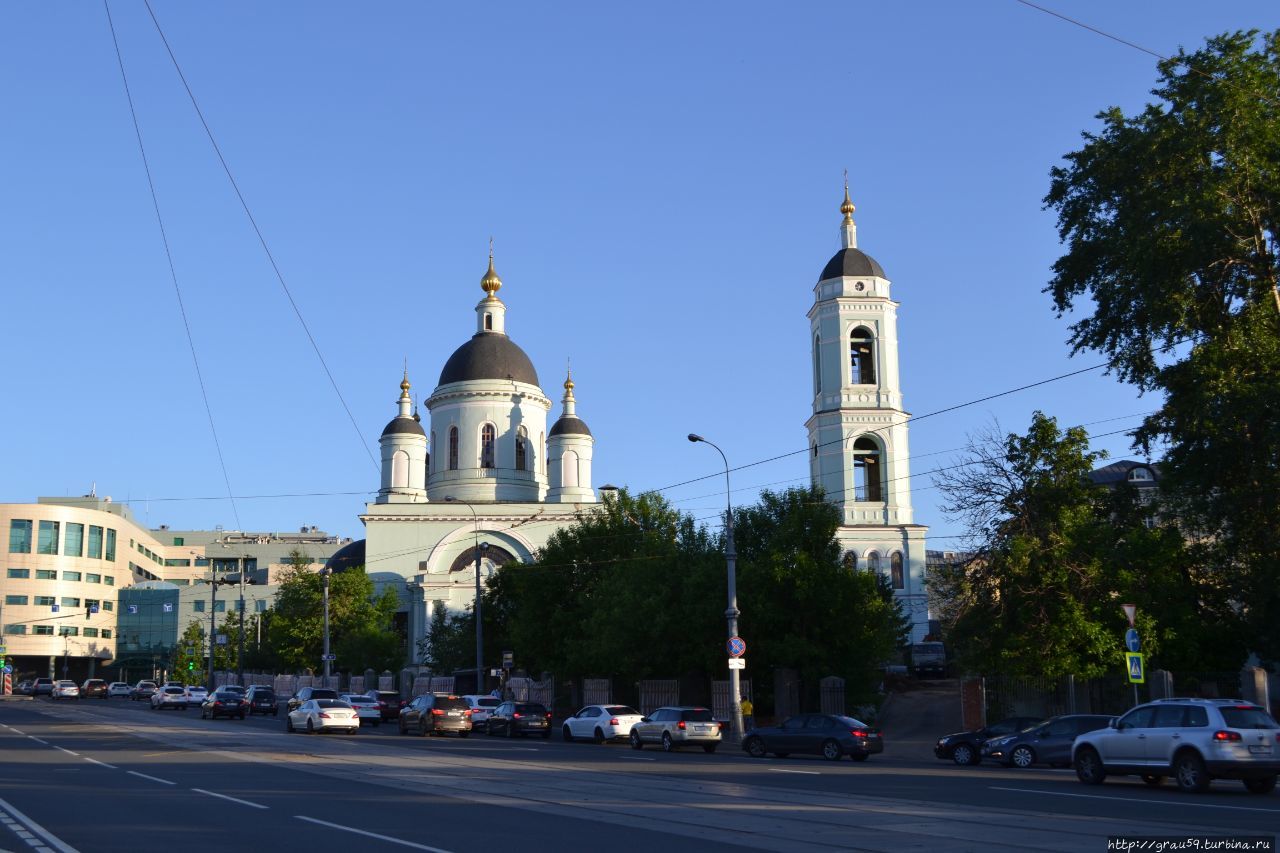 Храм преп. Сергия Радонежского в Рогожской слободе Москва, Россия