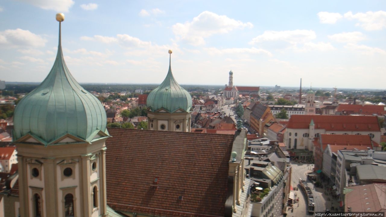 Башня Перлах Аугсбург, Германия Башня Перлах Аугсбург, Германия