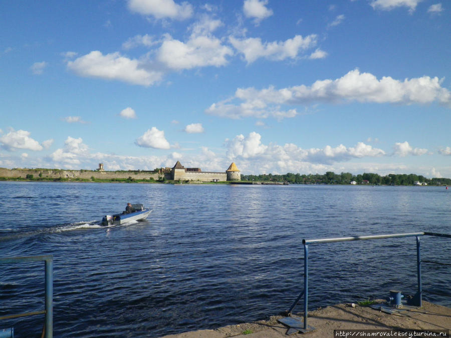 Орешек. Новгородская крепость недалеко от Петербурга Шлиссельбург, Россия