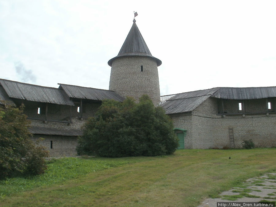 Самая западная русская твердыня Псков, Россия