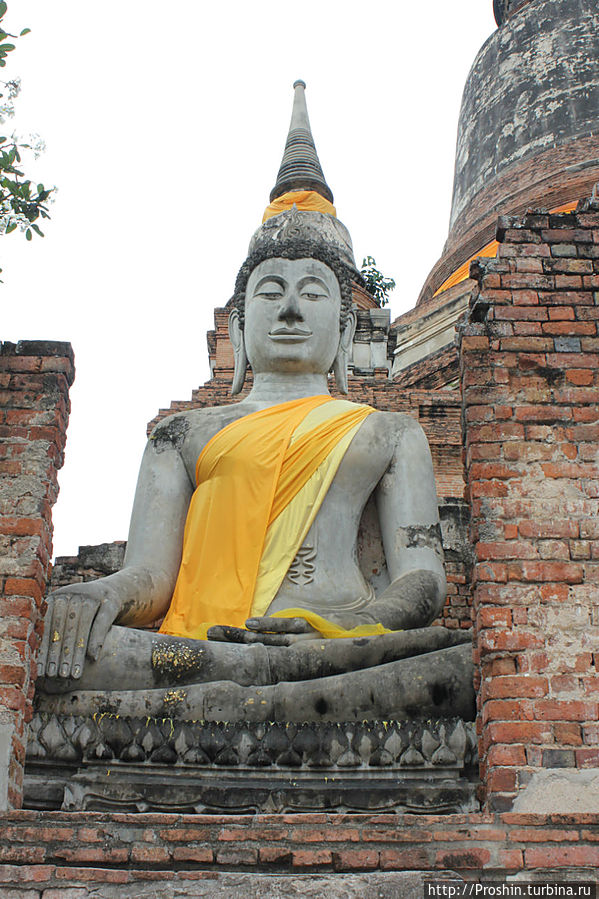 Аюттхая, 3-й день, Храм Ват Яй Чай Монгкол (Wat Yai Chai Mon Аюттхая, Таиланд