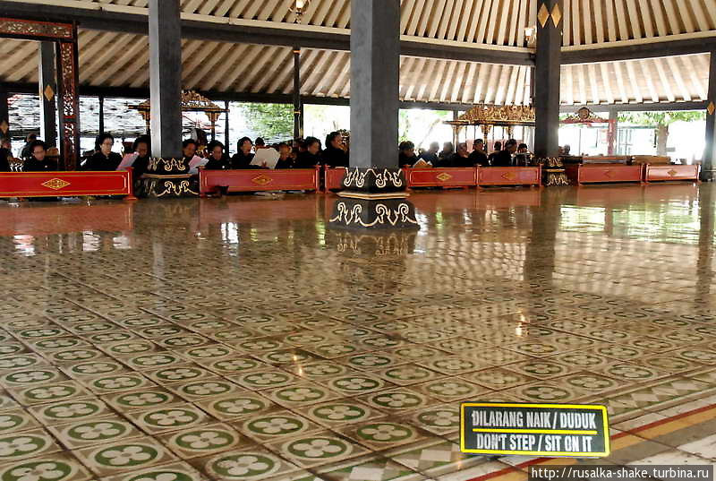 Дворец Султана общие впечатления Джокьякарта, Индонезия