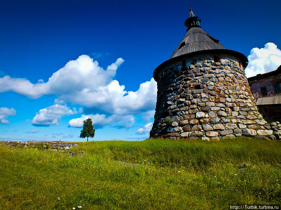 Сторожевая башня Соловецкие острова, Россия