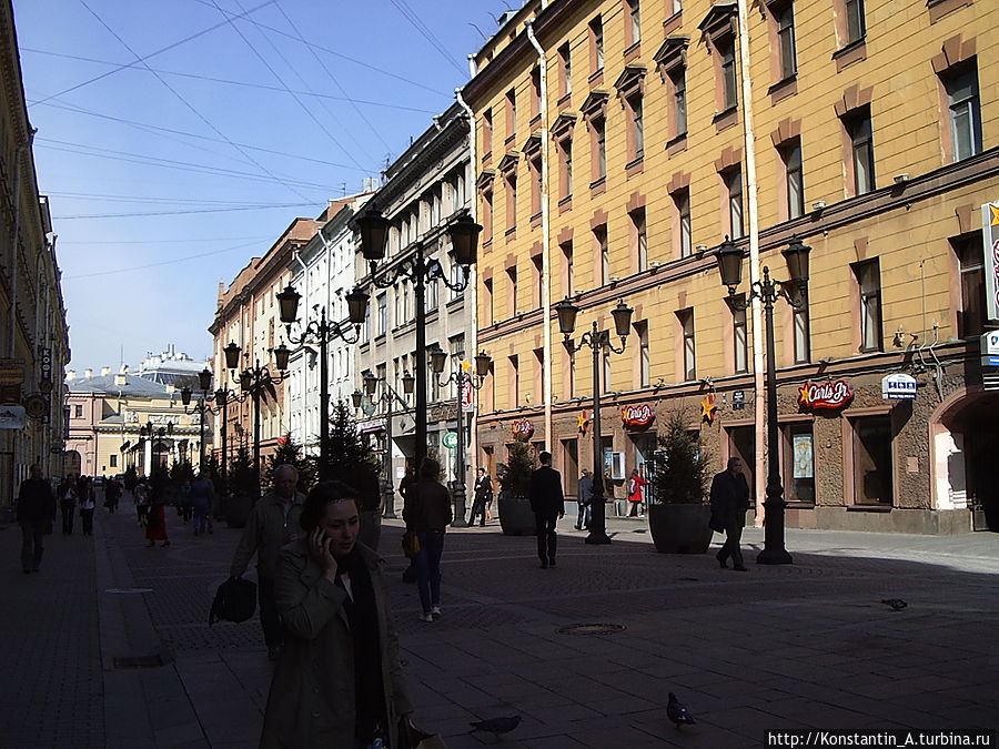 Пешая улица Санкт-Петербург, Россия