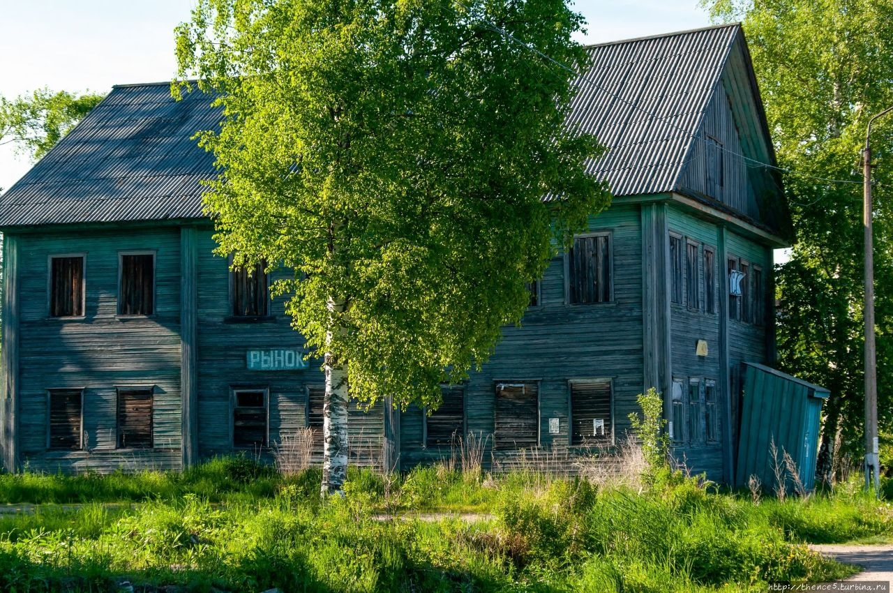 Посёлок Вознесенье на реке Свирь Вознесенье, Россия