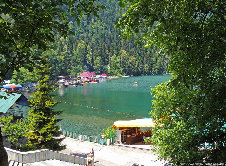 Озеро Рица. Рица Реликтовый Национальный Парк, Абхазия