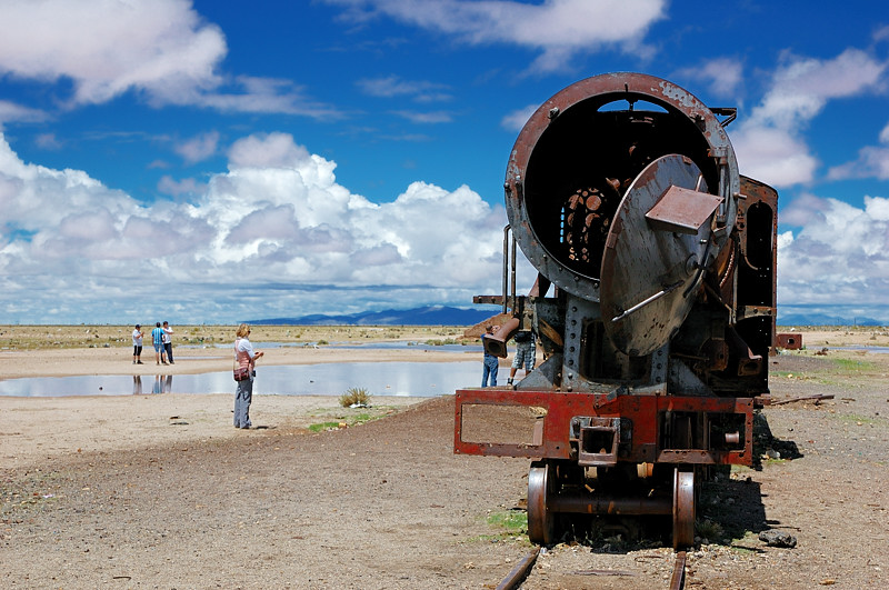 Кладбище паровозов Уюни, Боливия