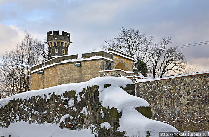 Замок Фридлант , более двухсот лет являющийся музеем Фридлант, Чехия