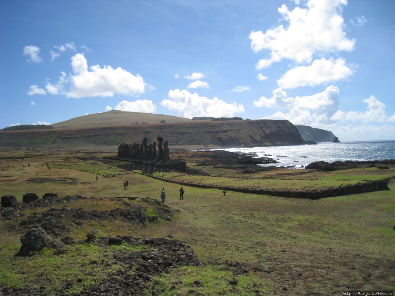 Аху Тонгарики Остров Пасхи, Чили
