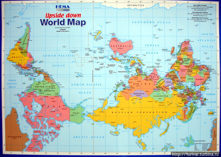 Карта нашего Мира, выпуще