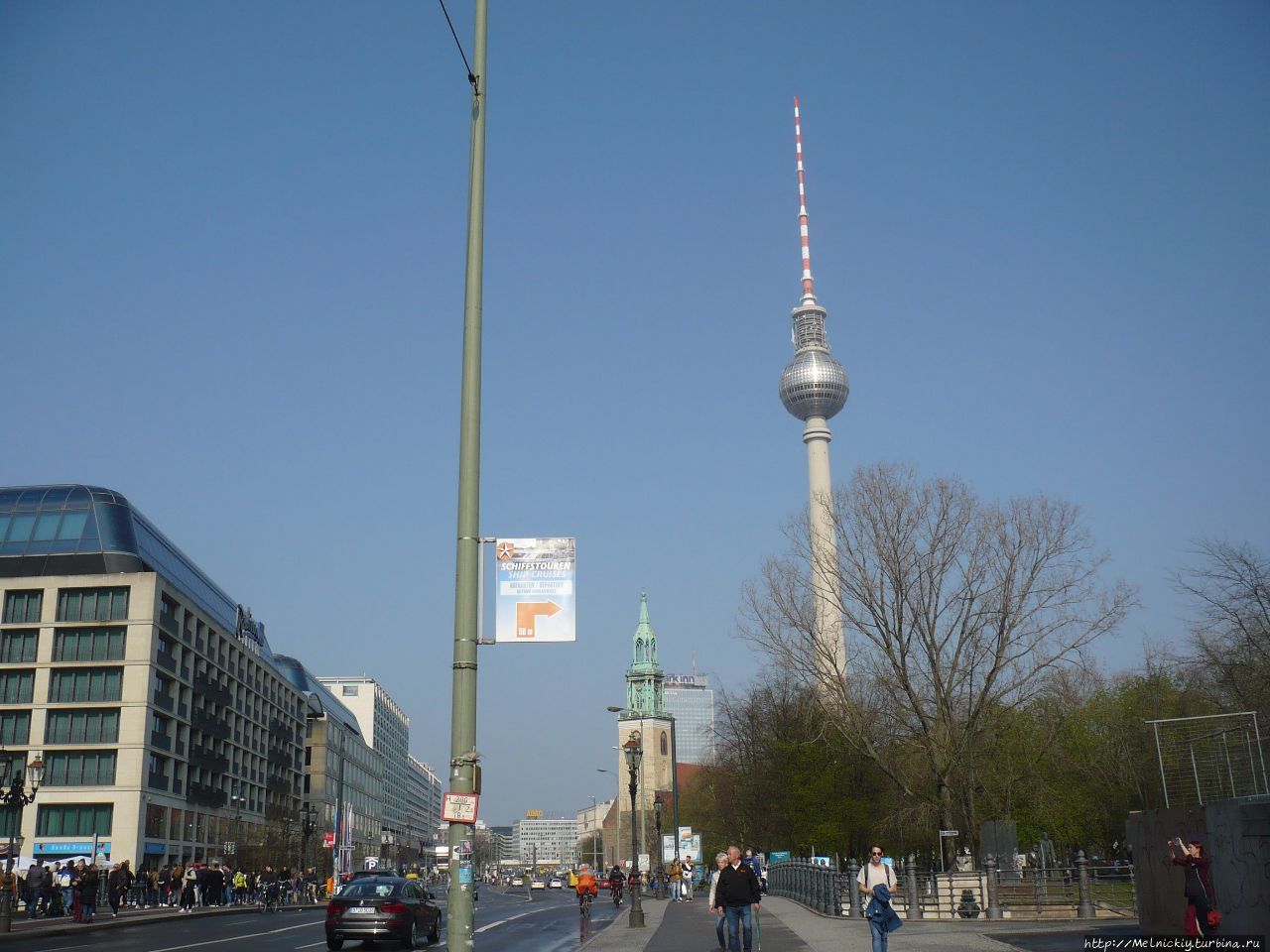 Берлинская телебашня Берлин, Германия