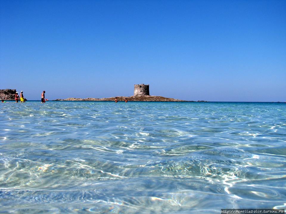 Сардэньа полуостров Стинтино: пляж Ла Пелоса Стинтино, Италия