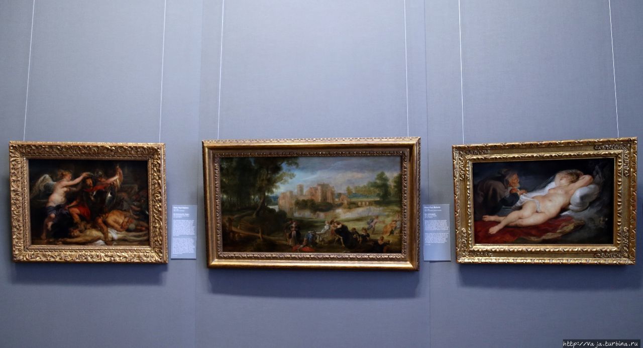 Картинная галерея в музее истории искусств .Четвёртая часть Вена, Австрия