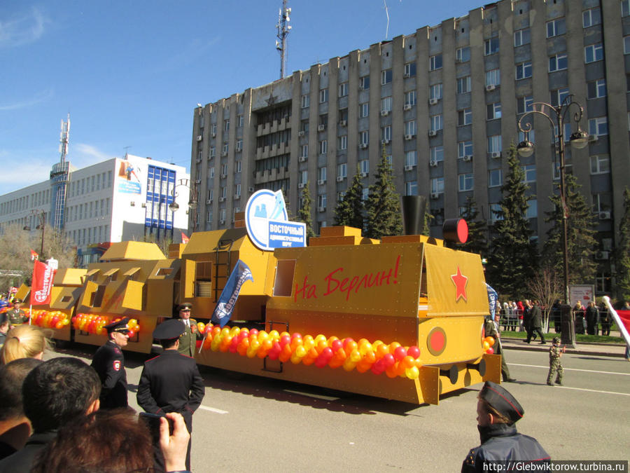 Прогулка по Тюмени в День Победы Тюмень, Россия