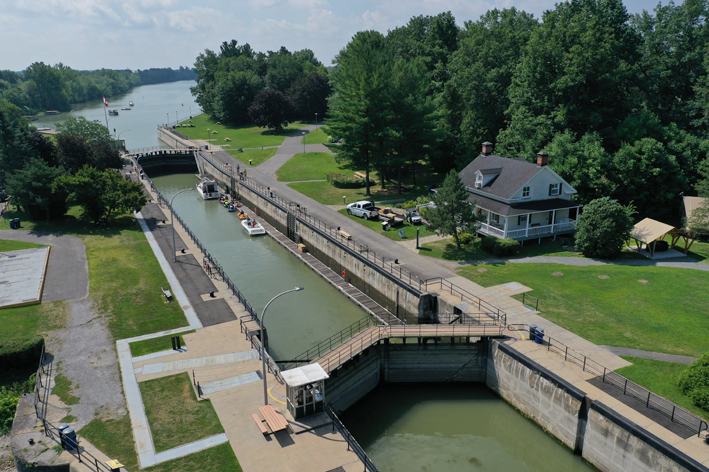 Канал Ридо — Шлюзы Кингстона / Rideau Canal, Kingston Locks (Mills)