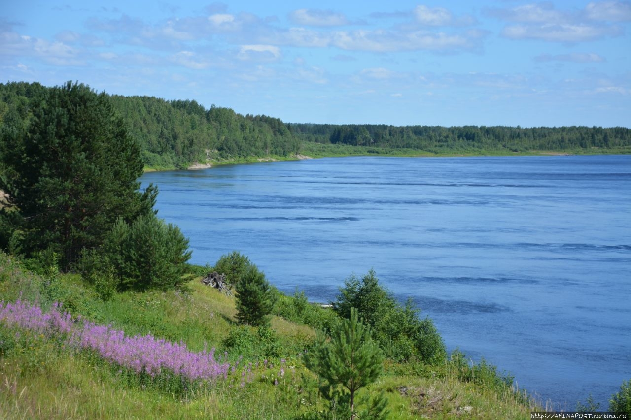 Река Печора Троицко-Печорск, Россия