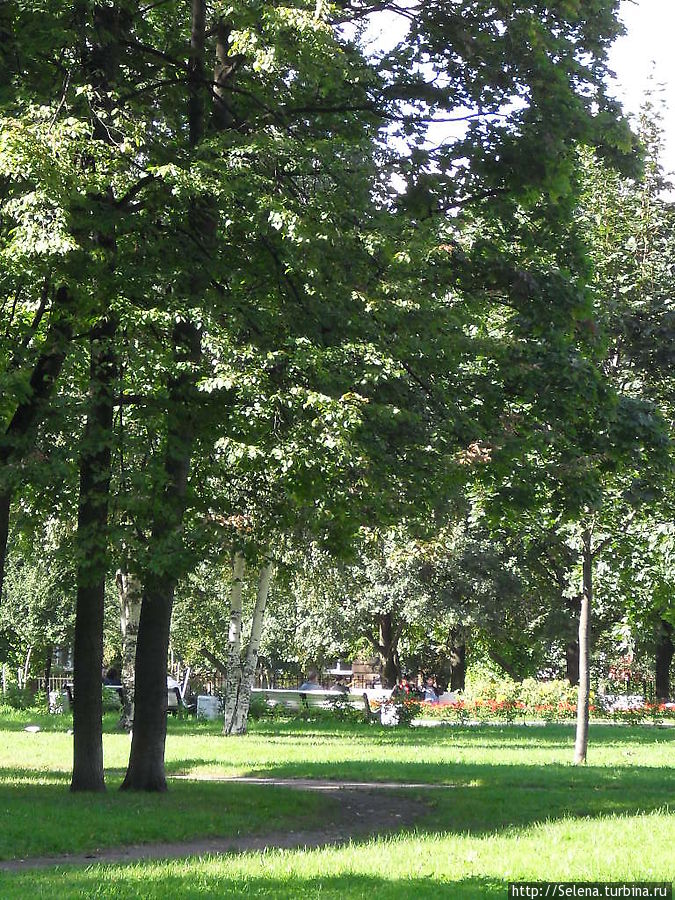 Выборгский сад Санкт-Петербург, Россия