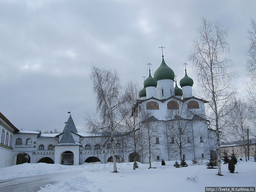 Монастырь в Вяжищах Новгородская область, Россия