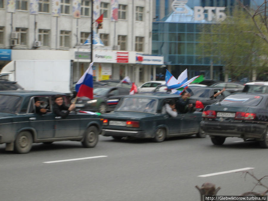 Тюмень на День Победы-2014, некоторые наблюдения Тюмень, Россия