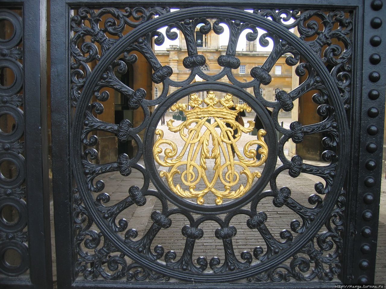 Ворота поместья Блэнхейм Вудсток, Великобритания