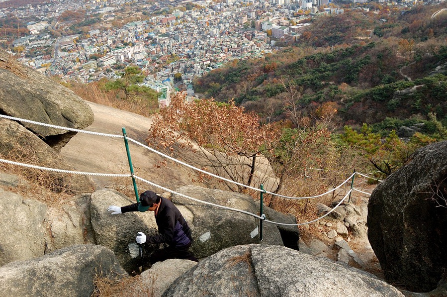 Рассказ про Сеул, тетю Гулю и гору Инвансан Сеул, Республика Корея