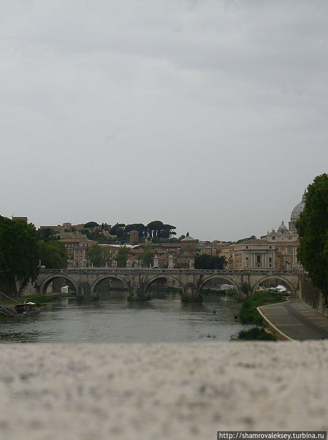 Уснувший Тибр Рим, Италия