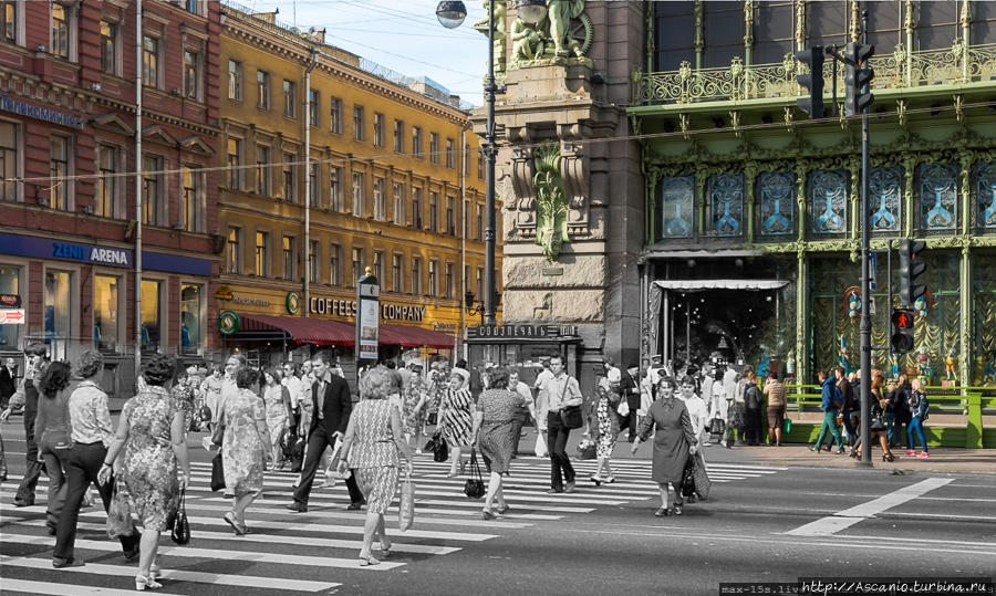 1981 год, Невский проспект. Санкт-Петербург, Россия