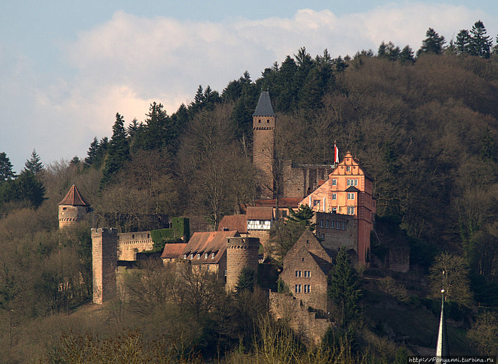 Оденвальд. От замка к замку вдоль Неккара Земля Баден-Вюртемберг, Германия