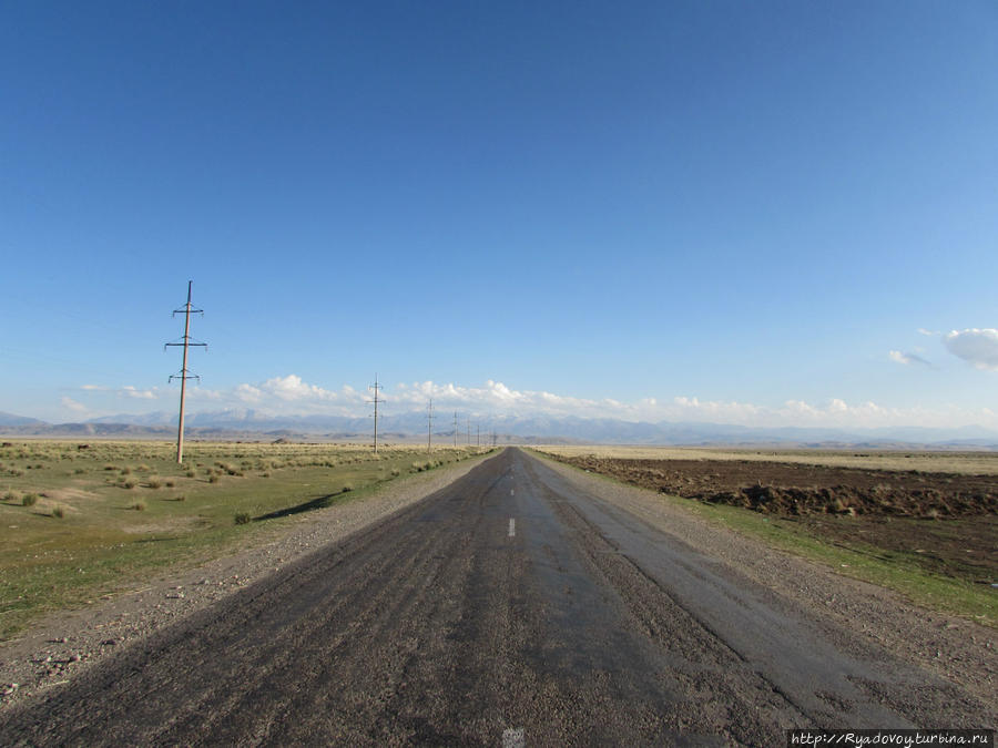 Из Казахстана в Кыргызстан через пограничный пункт «Каркыра» Казахстан