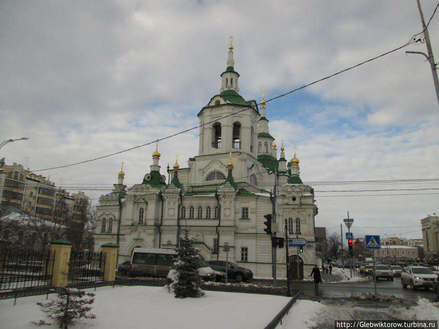 Прогулка по Тюмени в апрельский снегопад Тюмень, Россия