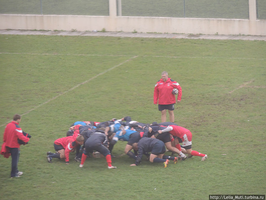 Сборная России по регби... Лиссабон, Португалия