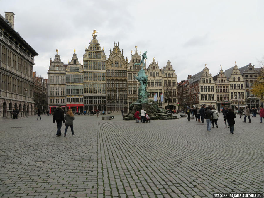 Прогулка по городу Антверпен, Бельгия