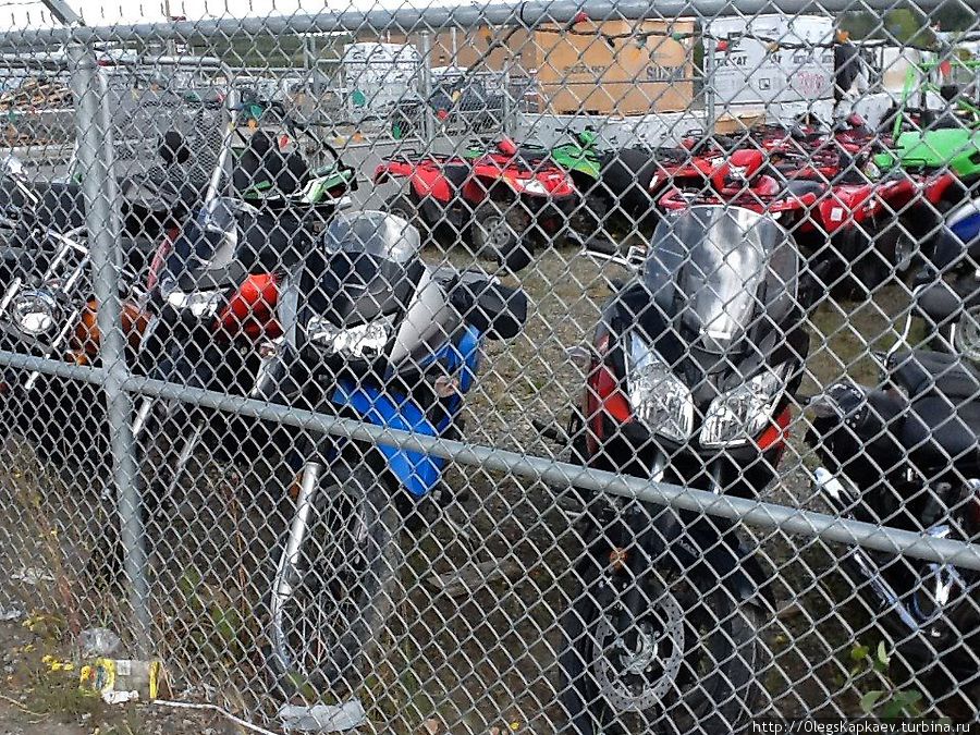 Так продают мотоциклы Уайтхорс, Канада