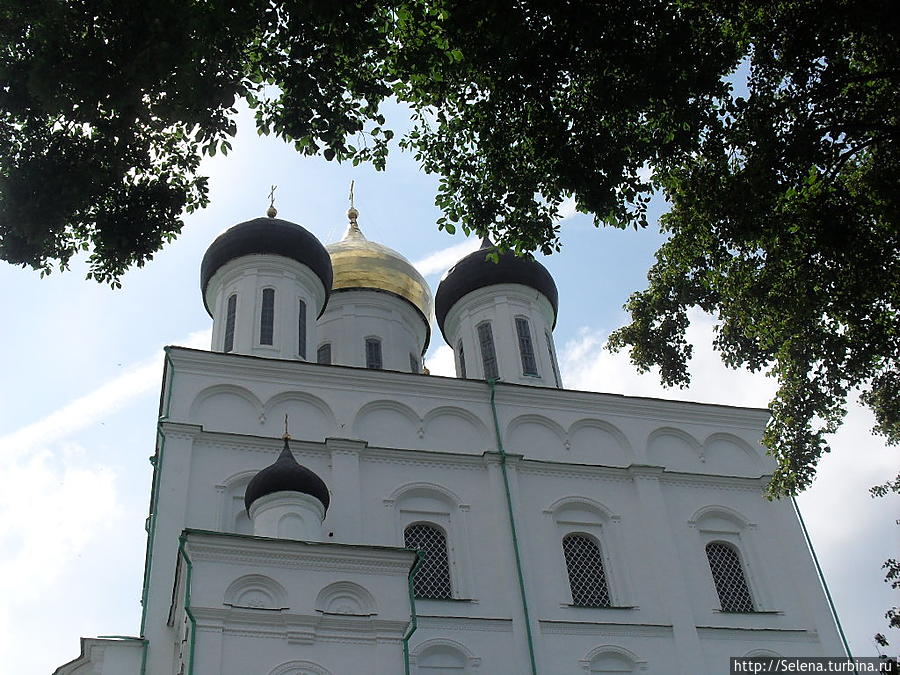 Купола Троицкого собора Псков, Россия