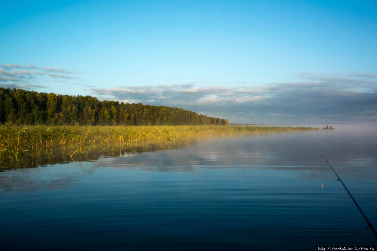 Отрадное озеро Приозерск, Россия