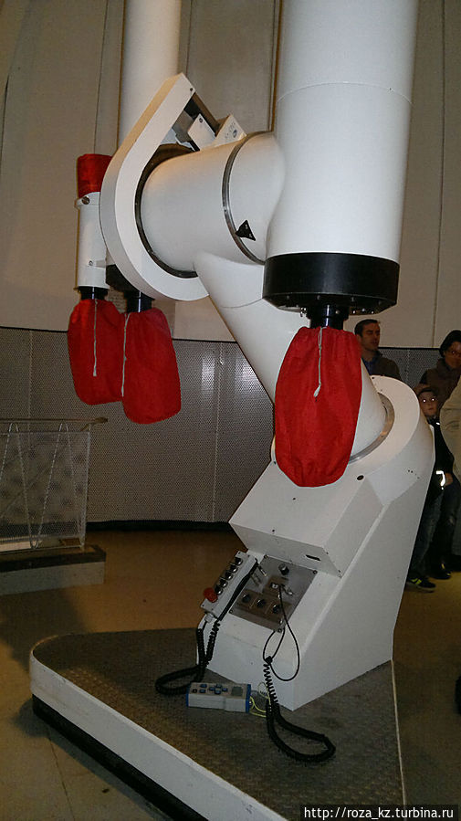 зачехленные стекла телескопа