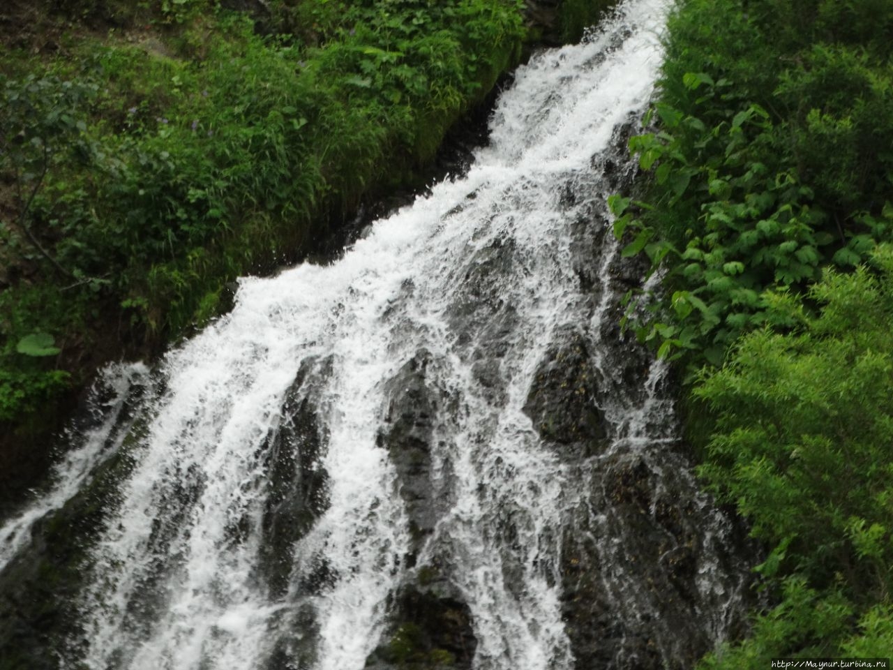 Водопад  Салют / Waterfall Salut (Salyut)
